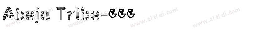 Abeja Tribe字体转换